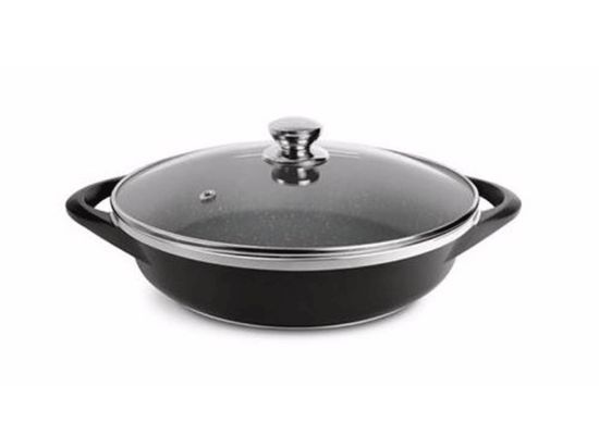 تصویر تابه گرانیت MGS طرح ایتالیا B دو دسته